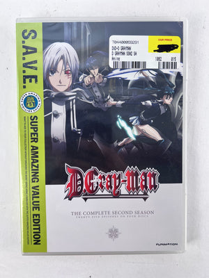 D Gray-Man The Complete Second Season S.A.V.E. Edition Factory Sealed