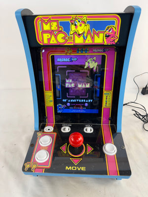 Arcade1Up Ms. Pac-Man 40th Anniversary Countercade (MSP-C-01335) 4-in-1 Tabletop