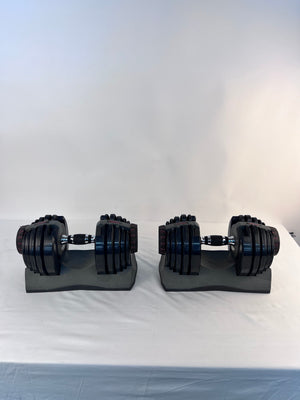 Bowflex SelectTech Nautilus 552 Series 1 Dumbbell & 8 Weights Set of 2