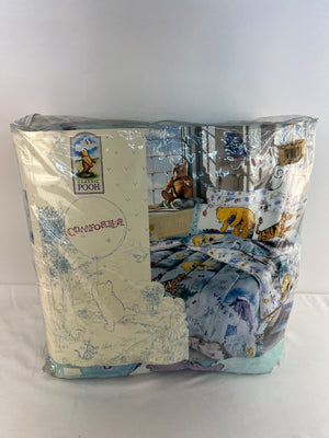Vintage Classic Pooh Four Seasons Twin Comforter Disney Springs Industries NIP