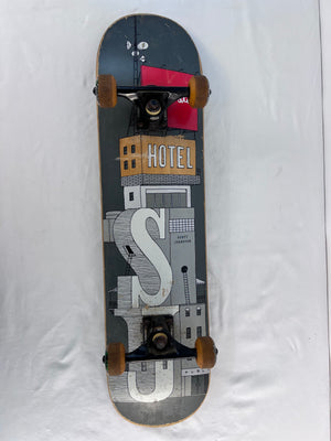 Vintage Chocolate Skateboard Complete Scott Johnson Evan Hecox City Hotel RARE