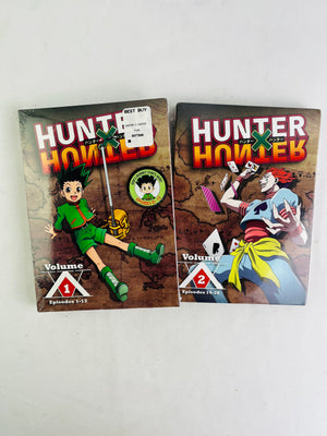Hunter x Hunter Volume 1 & 2 DVD Set Factory Sealed
