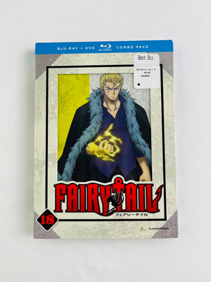 Fairy Tail Part 18 Blu-Ray DVD Set Factory Sealed 2015 Funimation Anime