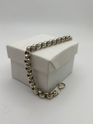 Ultrafine Silver Bracelet 24.5g Cable Chain .999 8 in.