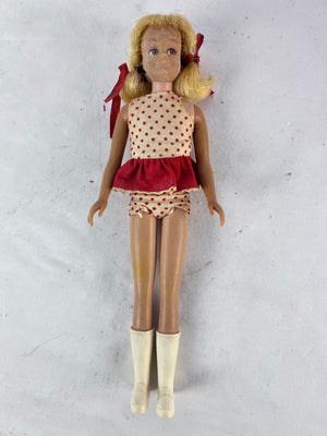 Vintage Mattel 1960s Skooter Doll Blonde Hair Brown Eyes, Skipper’s Best Friend