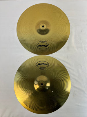 Pulse 14" Medium Hihat Cymbals Top and Bottom Made in Germany
