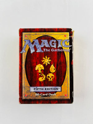 Magic The Gathering Fifth Edition Starter 56 Card Deck Missing 4 Cards