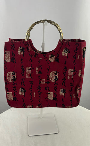 Sunny Hawaii Women's Vintage Japanese Red Crossbody Hand Bag Purse