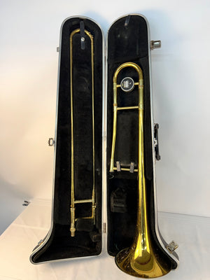 King 606 Trombone with Hard Case and Mouthpiece. Made in USA