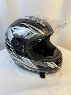 HJC CS-12 Advanced Fiberglass L DOT Motorcycle Full Face Helmet w/Face Shield