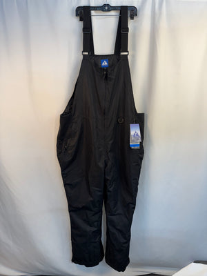 Snow Country Outerwear Women 2XL Overland Ski Snow Bibs Insulated Black NWT 48"W
