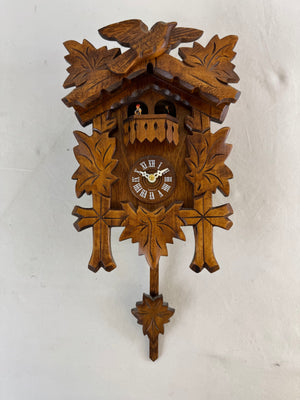 Trenkle Kuckulino Black Forest Clock w/ Quartz Movement And Cuckoo Chime