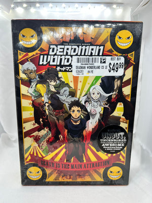 Deadman Wonderland: The Complete Series - 3 DVD Set Funimation Factory Sealed