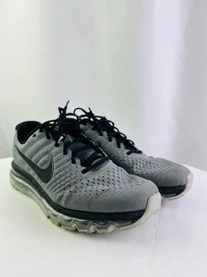 Nike Air Max 2017 Cool Grey Black Pure Platinum Men Sneakers 12.5 | 849559-011