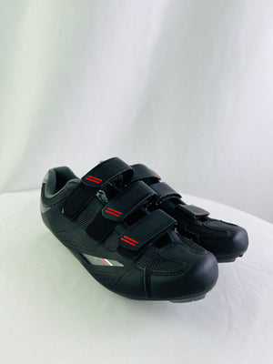 Tommaso Strada 100 Black Men's Indoor Outdoor Cycling Biking Shoes Size 9