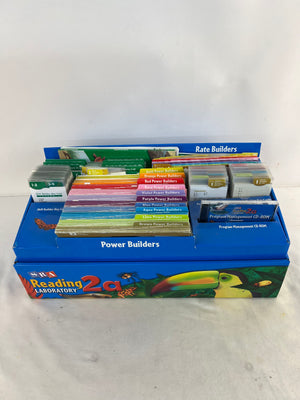 SRA Reading Laboratory 2a Box Set Kit McGraw-Hill Teacher Handbook CD-ROM Cards