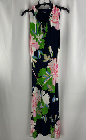 Tommy Hilfiger Women's Multi Color Floral Sleeveless Casual Party Dress Size 14