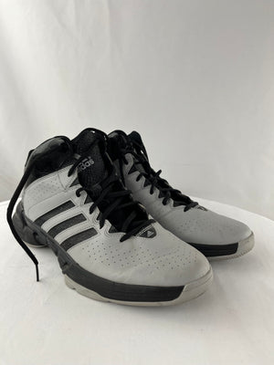 adidas Cross Em 3 Black & Grey Basketball Sneakers Men's Size 13 C75551