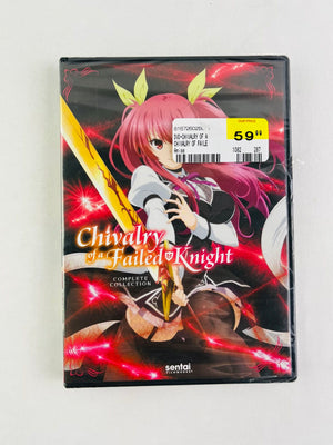 Chivalry of a Failed Knight Complete Collection DVD Set Factory Sealed
