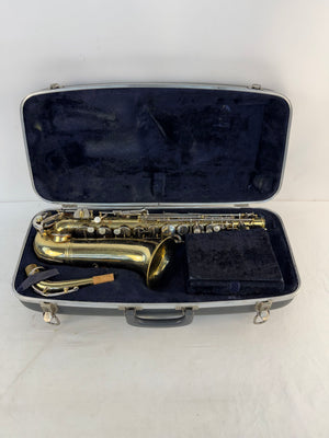Vintage 1966 Conn Director 14M Alto Saxophone Shooting Star Case Untested As-Is