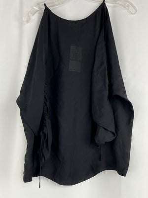 Michael Kors SP 11 Fashion Basics Black Sheer Blouse Women's XXS NWT