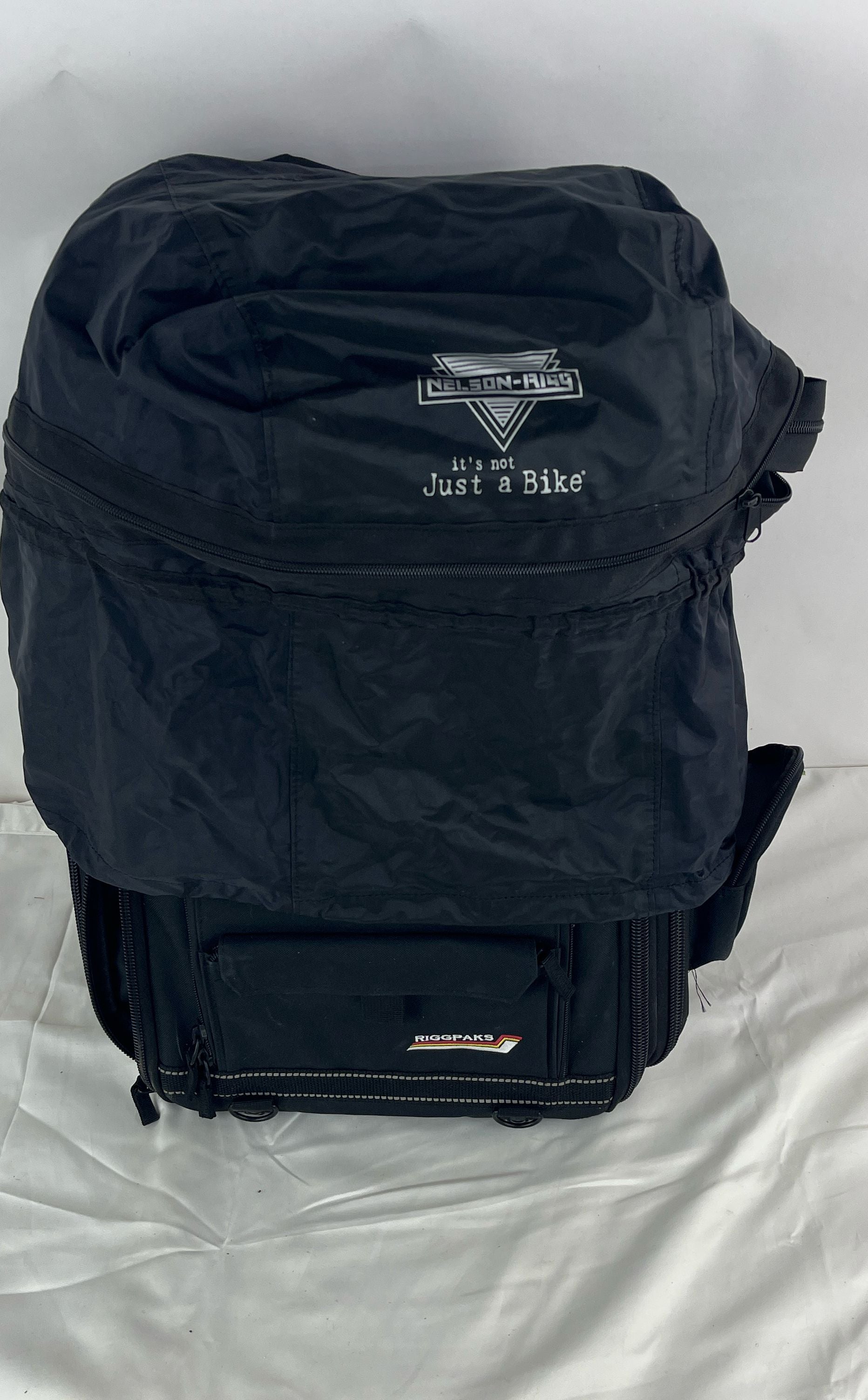 Nelson-Rigg RiggPaks Motorcycle Black Bag Tailpack & Storage Tailbag
