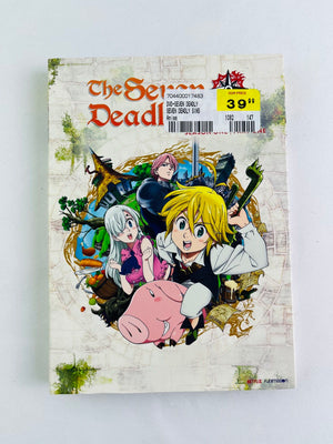 The Seven Deadly Sins Season One Part One DVD Set Factory Sealed 2018 Anime