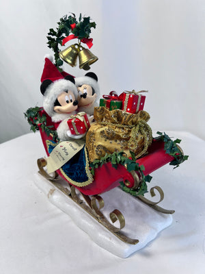 Department 56 Possible Dreams Disney Mickey Minnie Sleigh Figurine 4052399