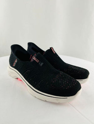 Skechers GO WALK 7 City Lights Slip Ins Air Cooled Memory Foam Shoe Women's 9