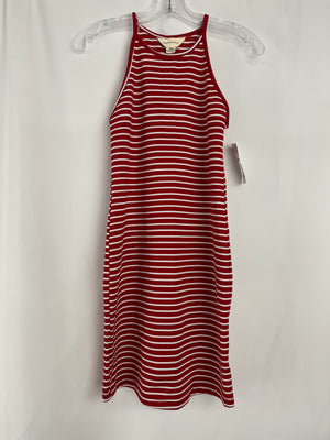 Aeropostale Red & White Striped Casual Sundress Size Small NWT