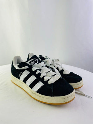 adidas Campus Black White Suede Leather Casual Lace Up Sneakers Men 9