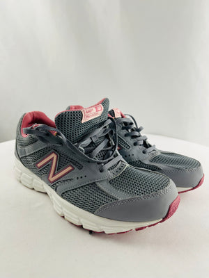 New Balance 460 V2 Gray Pink Running Shoes Women's Size 10