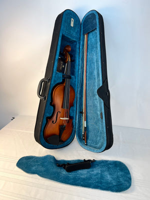 Mendini By Cecilio MV300 Violin 4/4 Size Beginner Kit w/ Accessories
