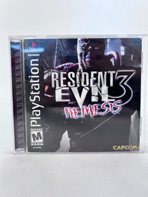 Sony PlayStation Resident Evil 3 Nemesis Capcom 1999 - UNTESTED, AS IS