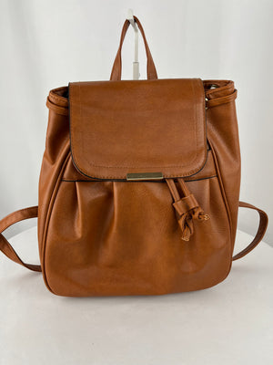 Bella Roe Ellen Charles Collection Brown Tote Bag and Backpack Set