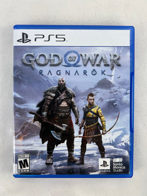 God of War Ragnarok Sony PlayStation 5 PS5 Game Disc CIB Untested As Is