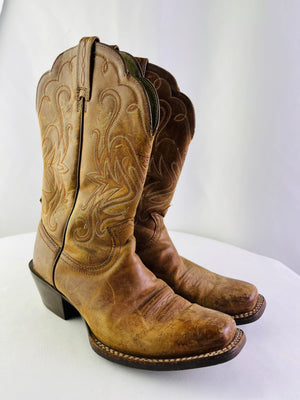 Ariat Legend Russet Rebel Brown Western Boots Women 7.5B | 10001056