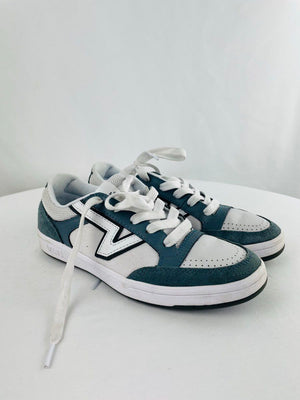 Vans Lowland CC Freshman Pack Unisex Skate Sneakers Blue White Men's 5 Women 6.5