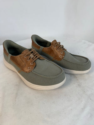 Skechers Slip-Ins On-The-GO Flex Radiant Sandy Shoes 138410 Olive Women's Size 8