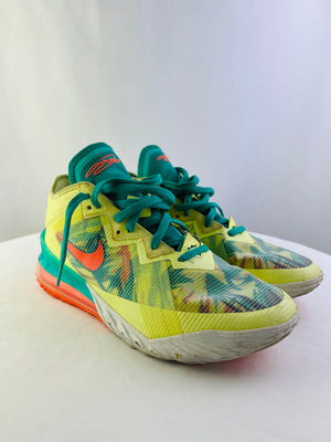 Nike Lebron 18 Low Lebronold Palmer Tropical Sneaker Men's 12 | CV7562-300