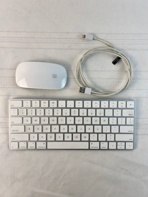 Apple A1644 Magic Keyboard with Magic Mouse 2 & Lightning Connector Bundle