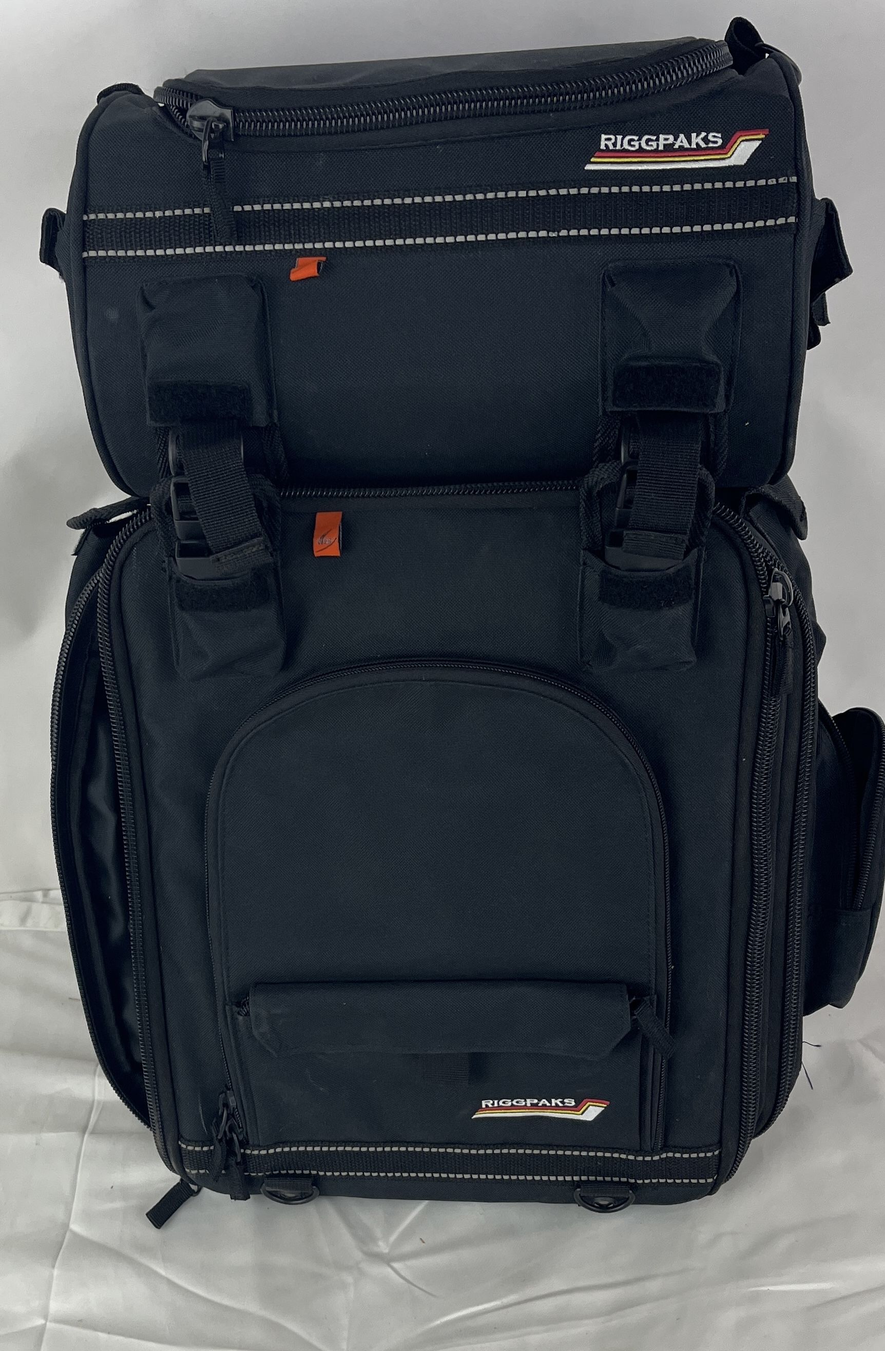 Nelson-Rigg RiggPaks Motorcycle Black Bag Tailpack & Storage Tailbag
