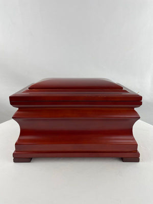 Crescent Memorial Presidential Cherry Hardwood 12" Sliding Top Urn 30-Y-009