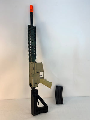 Lancer Tactical Gen 2 M4 Carbine AEG Airsoft Rifle - Black/Tan Two Tone