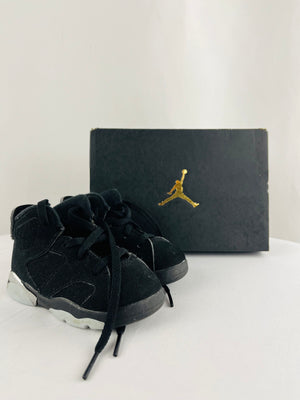 Air Jordan 6 Retro TD Chrome Hi Top Sneakers Size 5c | DX6179 001