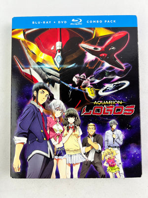 Aquarion Logos Anime Complete Series Part 1 & 2 Blu-ray + DVD SEALED w SLIPCOVER