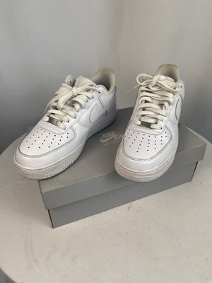 Nike Air Force 1 '07 Low Triple White CW2288-111 Men's Size 9 Classic Sneakers