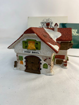Dept 56 Alpine Village Josef Engel Farmhouse 1987 Vintage 5952-8 Lighted w/ Box