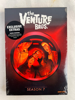 The Venture Bros. Season 7 DVD Exclusive Extras Uncensored Adult Swim New Sealed