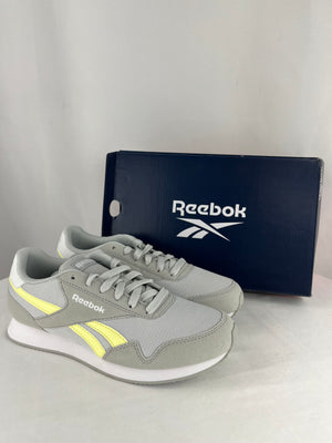 Reebok Royal Classic Jogger Sneakers Gray/Yellow Women's NIB 7.5